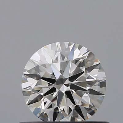 Certified Diamond GIA Carats 0.51 Color F Clarity VVS2  EX  EX  EX Fluorescence NON Brown No Milky No EyeClean 100%