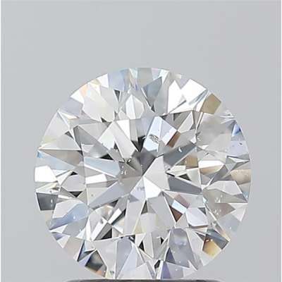 Certified Diamond GIA Carats 1.59 Color E Clarity SI2  EX  EX  EX Fluorescence NON Brown No Green No Milky No EyeClean 100%