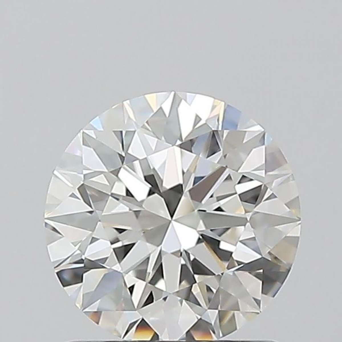Certified Diamond HRD Carats 1.01 Color F Clarity VVS2  EX  EX  EX Fluorescence NON Brown No Green No Milky No EyeClean 100%