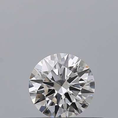 Certified Diamond GIA Carats 0.33 Color D Clarity VS1  EX  EX  EX Fluorescence FNT Brown No Green No Milky No EyeClean 100%