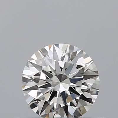 Certified Diamond GIA Carats 0.3 Color F Clarity VVS1  EX  EX  EX Fluorescence NON Brown No Milky No EyeClean 100%