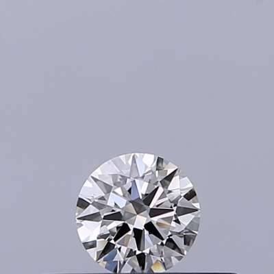 Certified Diamond IGI Carats 0.18 Color F Clarity VVS1  EX  EX  EX Fluorescence NON Brown No Milky No EyeClean 100%