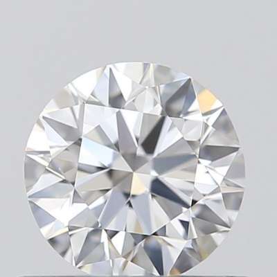 Certified Diamond GIA Carats 0.5 Color D Clarity VVS1  EX  EX  VG Fluorescence MED Brown No Green No Milky No EyeClean 100%