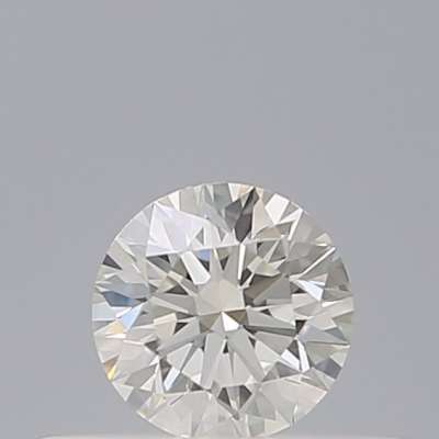 Certified Diamond IGI Carats 0.21 Color F Clarity VVS2  EX  EX  EX Fluorescence NON Brown No Milky No EyeClean 100%