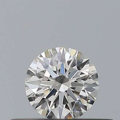 Certified Diamond IGI Carats 0.21 Color F Clarity IF  EX  EX  EX Fluorescence NON Brown No Milky No EyeClean 100%