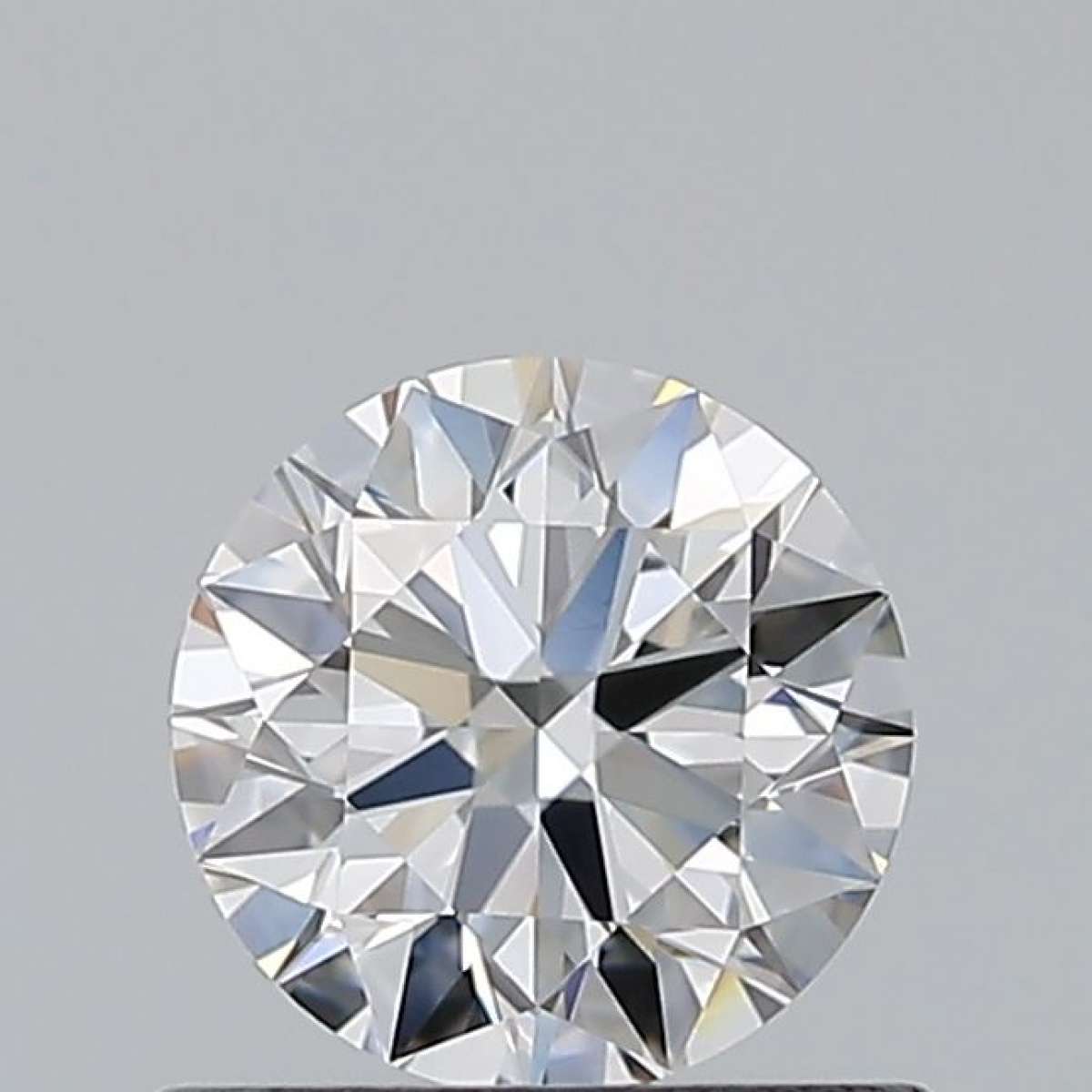 Certified Diamond HRD Carats 0.53 Color E Clarity VVS1  EX  EX  EX Fluorescence NON Brown No Green No Milky No EyeClean 100%