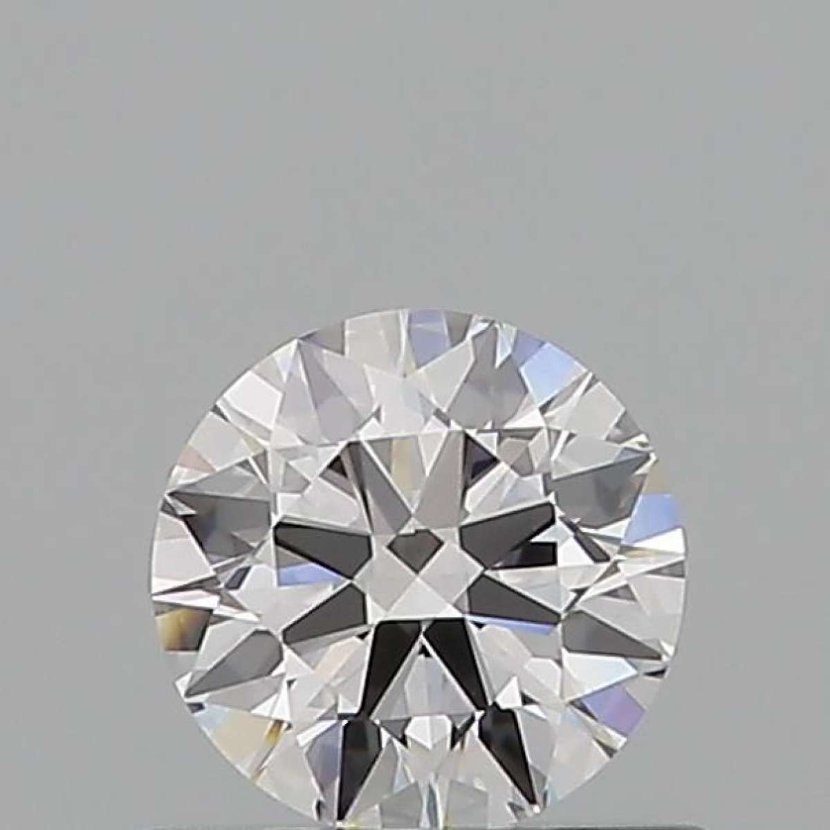Certified Diamond GIA Carats 0.6 Color D Clarity VVS1  EX  EX  EX Fluorescence FNT Brown No Green No Milky No EyeClean 100%