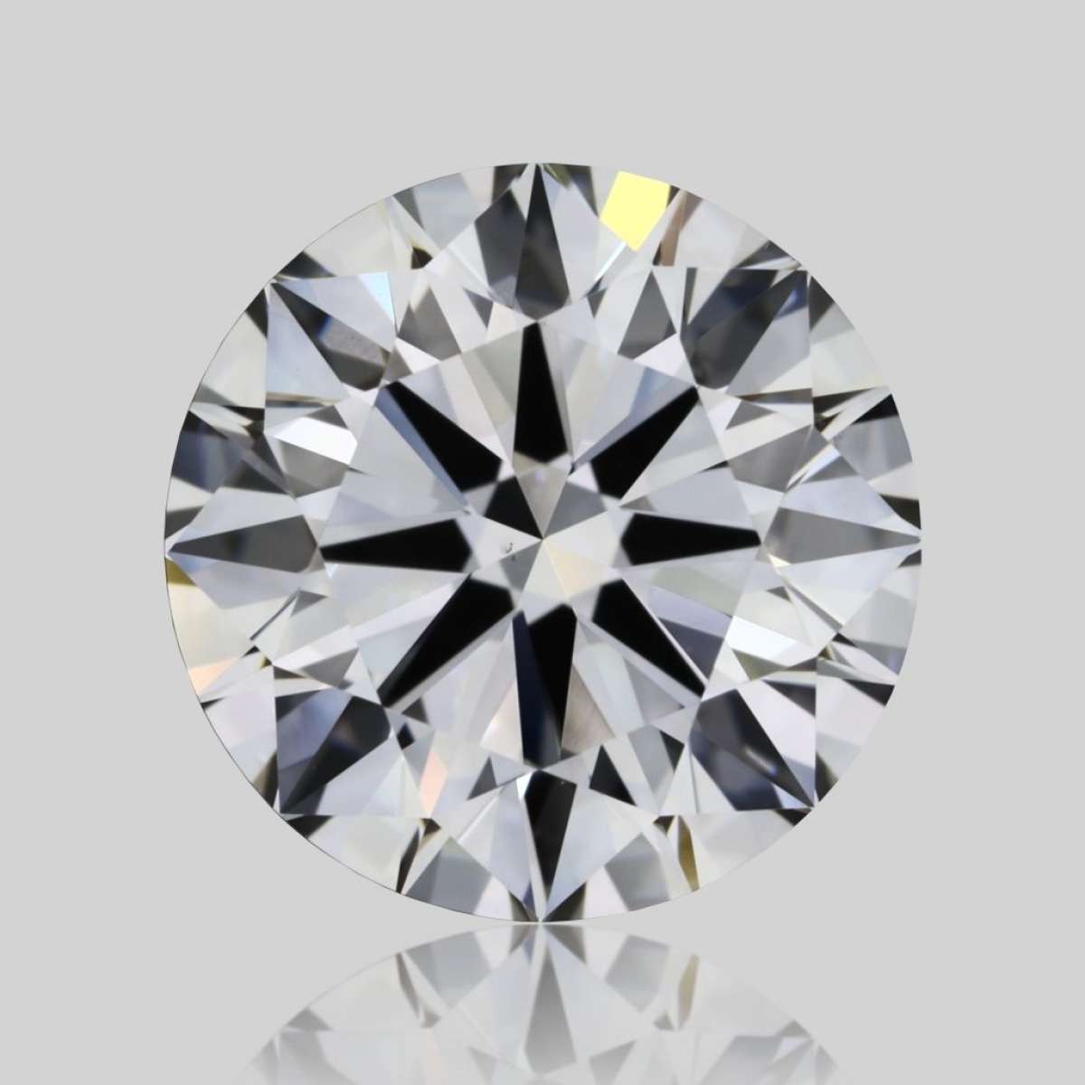 Certified Diamond GIA Carats 1.55 Color D Clarity VS2  EX  EX  EX Fluorescence NON Brown No Green No Milky No EyeClean 100%