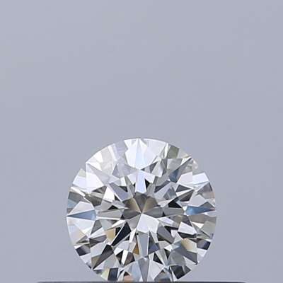 Certified Diamond GIA Carats 0.26 Color E Clarity VVS1  EX  EX  EX Fluorescence NON Brown No Green No Milky No EyeClean 100%