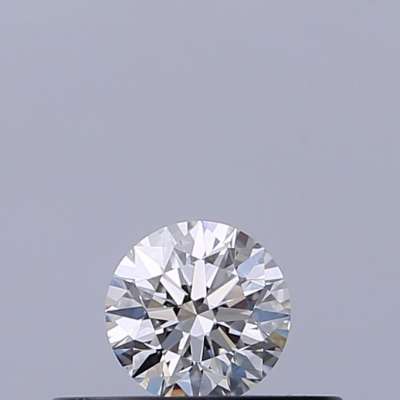 Diamante Certificato GIA Carati 0.19 Colore F Purezza VS2  EX  EX  EX Fluorescenza NON Brown No Milky No EyeClean 100%