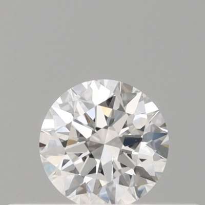 Certified Diamond GIA Carats 0.24 Color D Clarity VVS2  EX  EX  EX Fluorescence NON Brown No Green No Milky No EyeClean 100%