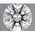 Certified Diamond GIA Carats 0.65 Color F Clarity VVS2  EX  EX  EX Fluorescence NON Brown No Green No Milky No EyeClean 100%