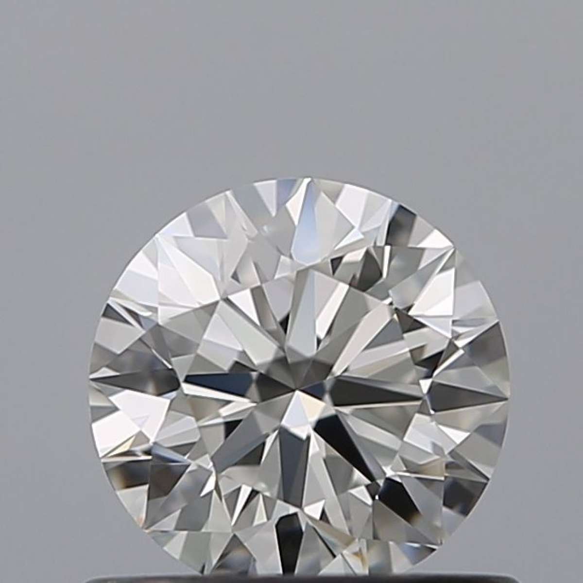 Certified Diamond IGI Carats 0.58 Color F Clarity VVS1  EX  EX  EX Fluorescence NON Brown No Milky No EyeClean 100%