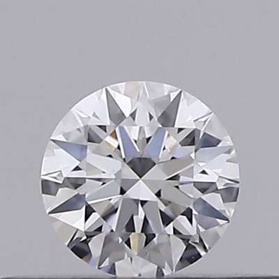 Certified Diamond GIA Carats 0.25 Color D Clarity VVS1  EX  EX  EX Fluorescence NON Brown No Green No Milky No EyeClean 100%