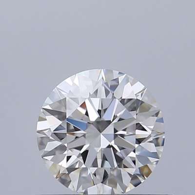 Certified Diamond GIA Carats 0.51 Color F Clarity VVS1  EX  EX  EX Fluorescence NON Brown No Milky No EyeClean 100%
