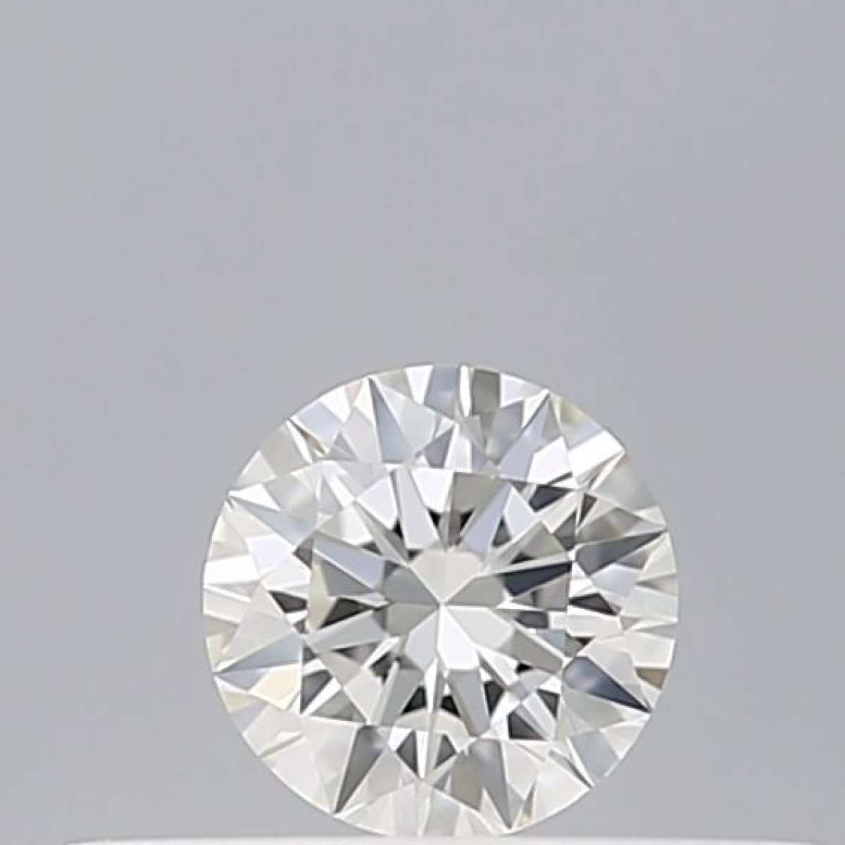 Certified Diamond IGI Carats 0.19 Color F Clarity VVS2  EX  EX  EX Fluorescence NON Brown No Milky No EyeClean 100%