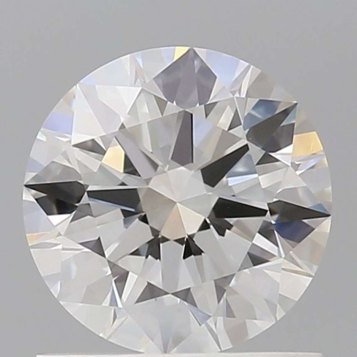 Certified Diamond GIA Carats 1.01 Color F Clarity VVS2  EX  EX  EX Fluorescence MED Brown No Green No Milky No EyeClean 100%