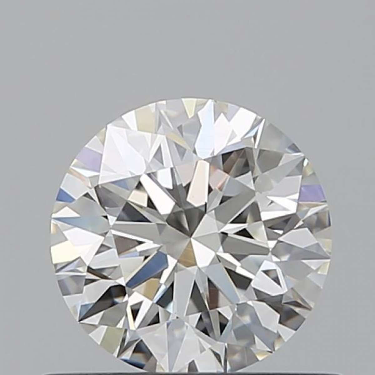 Certified Diamond GIA Carats 0.61 Color H Clarity VVS2  EX  EX  EX Fluorescence NON Brown No Green No Milky No EyeClean 100%