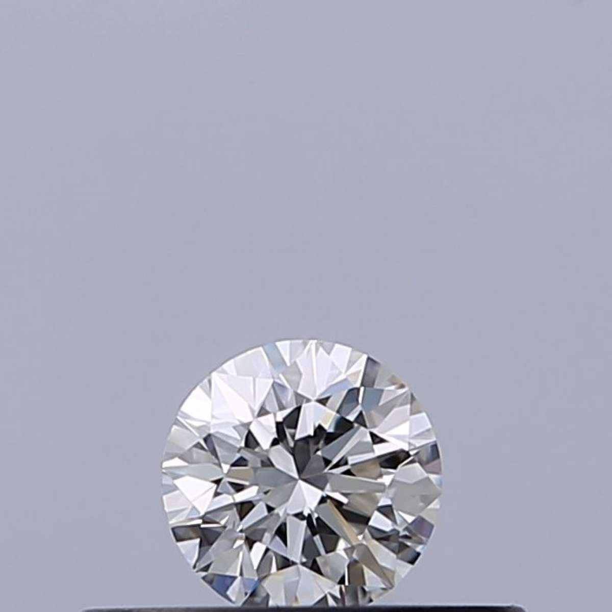 Certified Diamond IGI Carats 0.19 Color F Clarity VVS2  EX  EX  EX Fluorescence NON Brown No Milky No EyeClean 100%