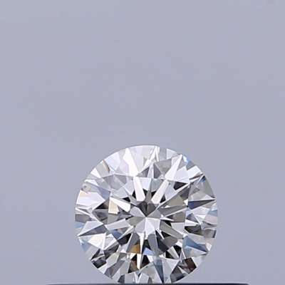 Certified Diamond GIA Carats 0.25 Color F Clarity VVS1  EX  EX  EX Fluorescence NON Brown No Milky No EyeClean 100%