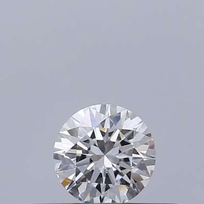 Diamante Certificato GIA Carati 0.22 Colore D Purezza IF  EX  EX  EX Fluorescenza NON Brown No Green No Milky No EyeClean 100%