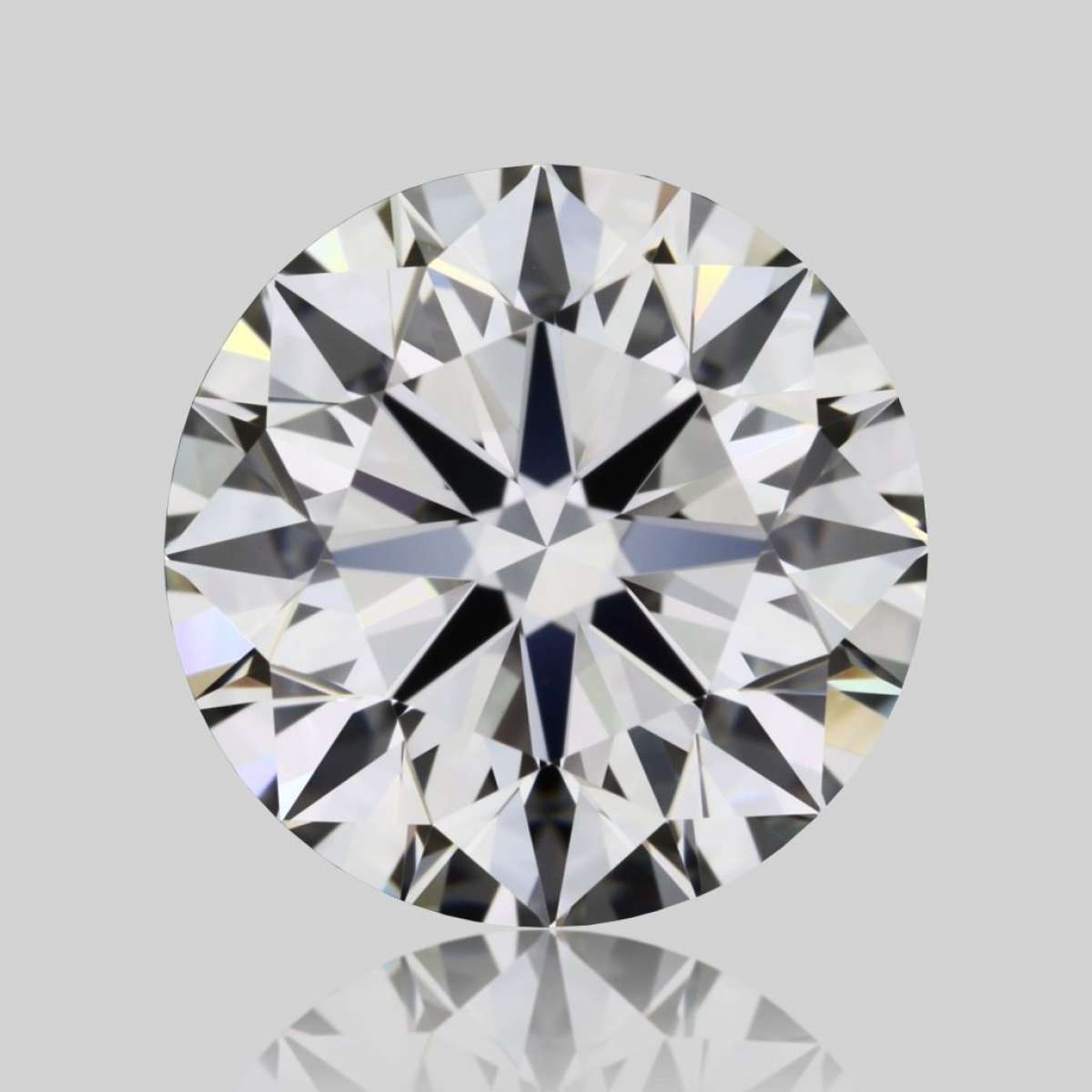 Certified Diamond HRD Carats 1.66 Color G Clarity VVS2  EX  EX  EX Fluorescence NON Brown No Green No Milky No EyeClean 100%