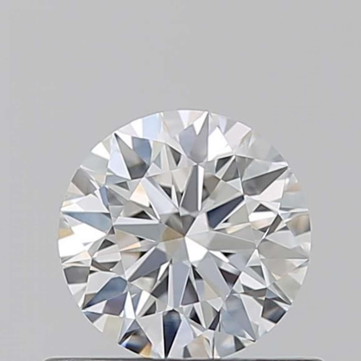 Certified Diamond GIA Carats 0.55 Color F Clarity VS1  EX  EX  EX Fluorescence NON Brown No Milky No EyeClean 100%