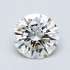 Certified Diamond GIA Carats 1.11 Color H Clarity VVS1  EX  EX  EX Fluorescence FNT Brown No Green No Milky No EyeClean 100%