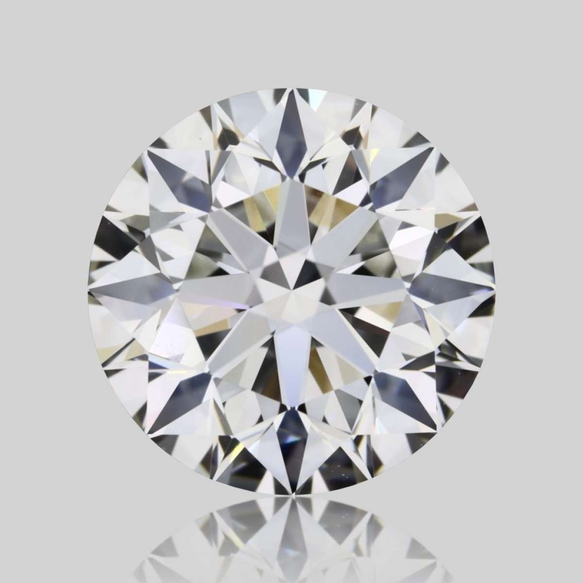 Certified Diamond HRD Carats 1.5 Color F Clarity VVS2  EX  EX  EX Fluorescence NON Brown No Green No Milky No EyeClean 100%