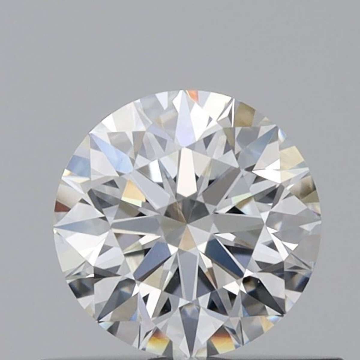 Certified Diamond GIA Carats 0.54 Color F Clarity VS1  EX  EX  EX Fluorescence NON Brown No Green No Milky No EyeClean 100%