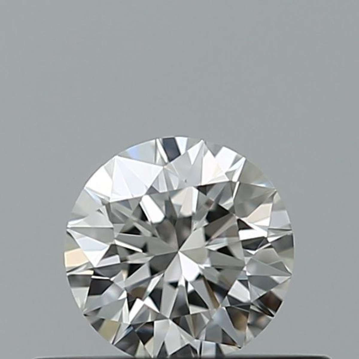 Certified Diamond GIA Carats 0.26 Color F Clarity VVS2  EX  EX  EX Fluorescence NON Brown No Milky No EyeClean 100%