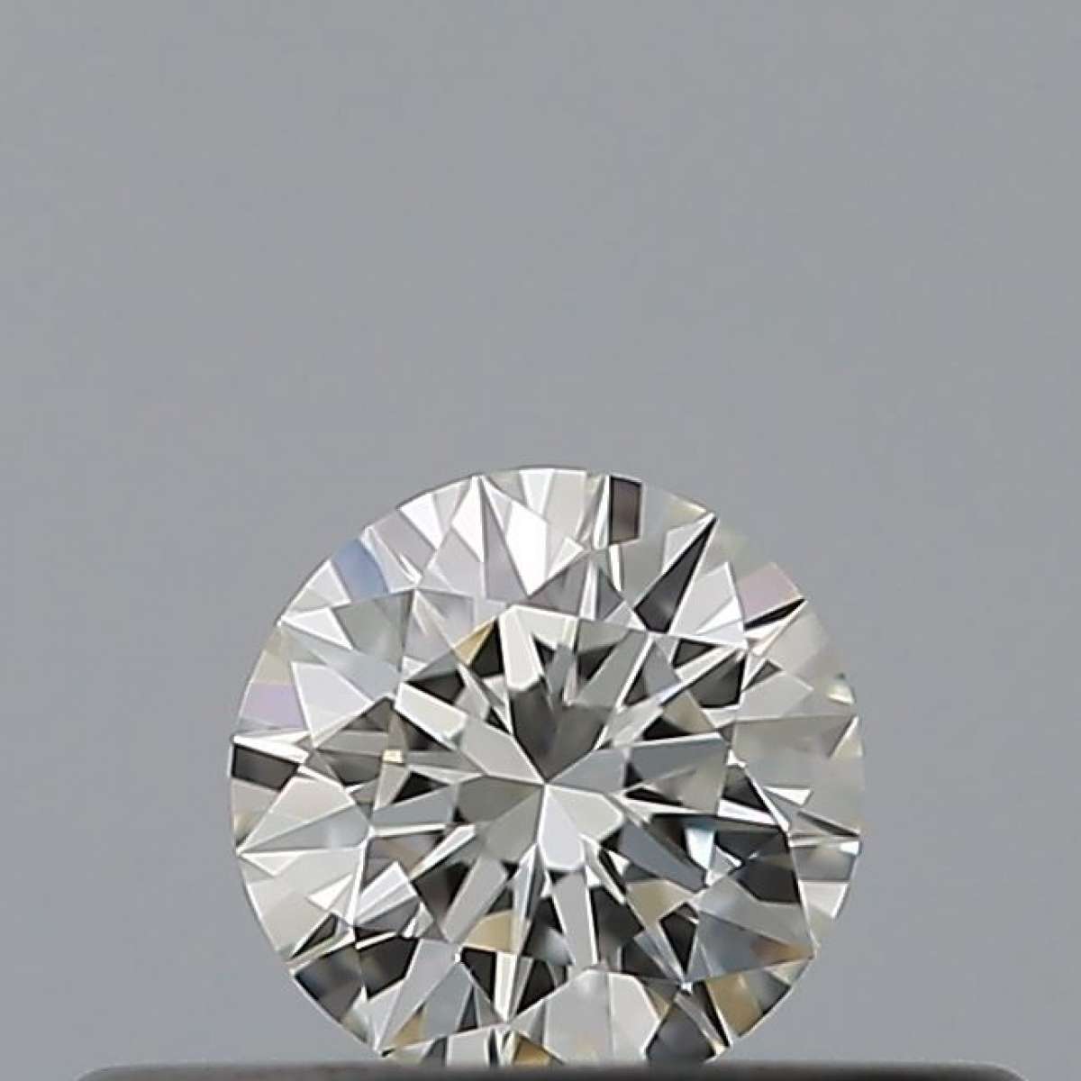 Certified Diamond GIA Carats 0.18 Color H Clarity VVS2  EX  EX  EX Fluorescence NON Brown No Milky No EyeClean 100%