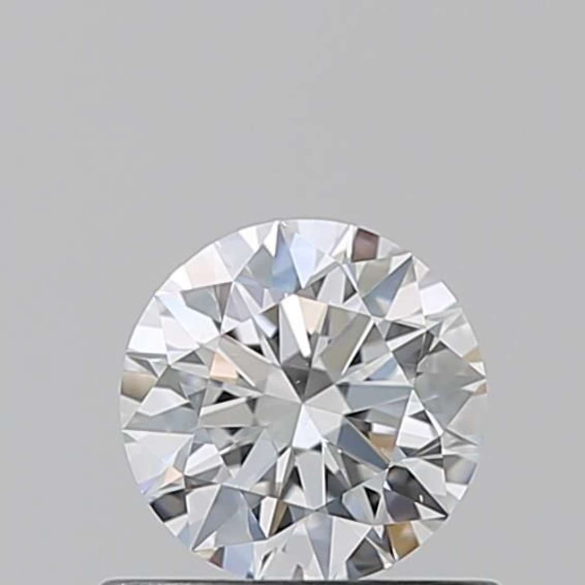 Certified Diamond GIA Carats 0.59 Color F Clarity VS2  EX  EX  EX Fluorescence FNT Brown No Milky No EyeClean 100%