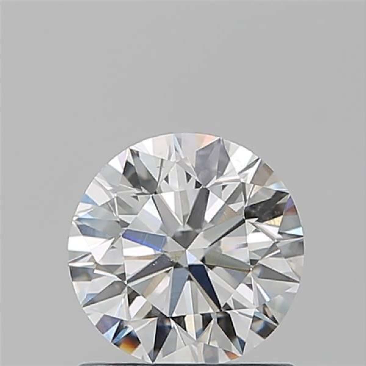 Certified Diamond GIA Carats 1.01 Color H Clarity SI1  EX  EX  EX Fluorescence NON Brown No Milky No EyeClean 100%
