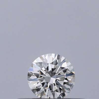 Certified Diamond IGI Carats 0.18 Color F Clarity IF  EX  EX  EX Fluorescence NON Brown No Milky No EyeClean 100%