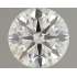 Certified Diamond GIA Carats 0.56 Color H Clarity VS2  EX  EX  EX Fluorescence MED Brown No Green No Milky No EyeClean 100%