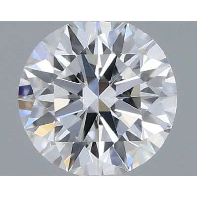 Certified Diamond GIA Carats 0.18 Color E Clarity VVS2  EX  EX  EX Fluorescence NON Brown No Green No Milky No EyeClean 100%
