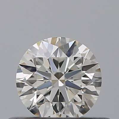 Certified Diamond GIA Carats 0.38 Color H Clarity IF  EX  EX  EX Fluorescence NON Brown No Milky No EyeClean 100%