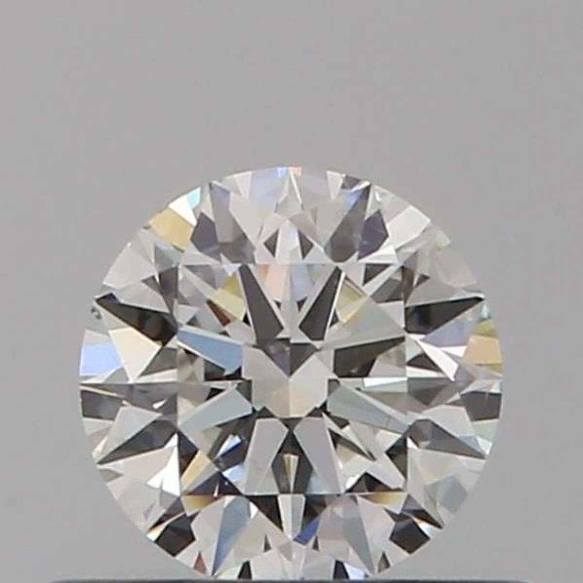 Certified Diamond IGI Carats 0.4 Color F Clarity VS2  EX  EX  EX Fluorescence NON Brown No Green No Milky No EyeClean 100%