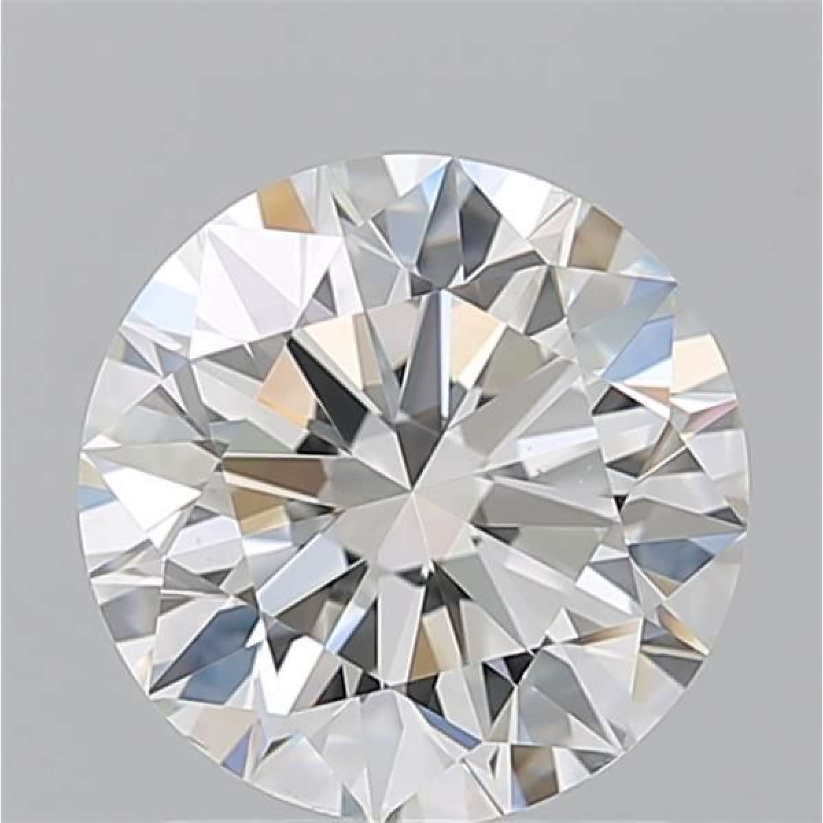 Certified Diamond GIA Carats 1.7 Color H Clarity VS2  EX  EX  EX Fluorescence NON Brown No Milky No EyeClean 100%