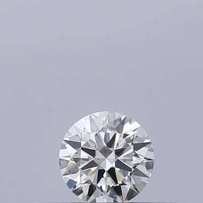 Certified Diamond IGI Carats 0.18 Color F Clarity VS1  EX  EX  EX Fluorescence NON Brown No Milky No EyeClean 100%