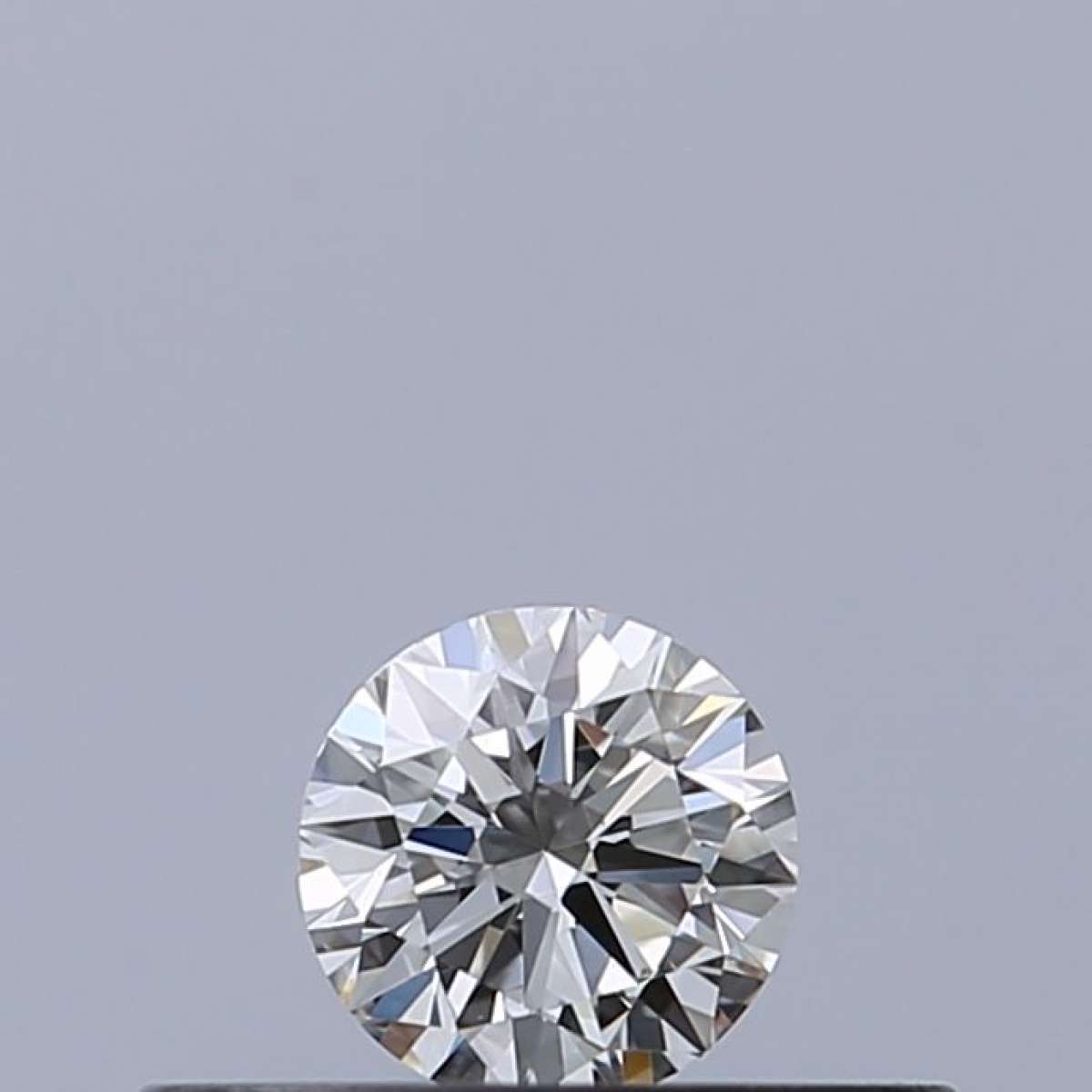Certified Diamond IGI Carats 0.18 Color F Clarity VVS1  VG  EX  EX Fluorescence NON Brown No Milky No EyeClean 100%