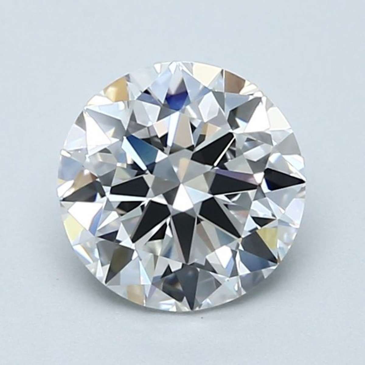 Certified Diamond GIA Carats 1.5 Color F Clarity VVS2  EX  EX  VG Fluorescence NON Brown No Green No Milky No EyeClean 100%