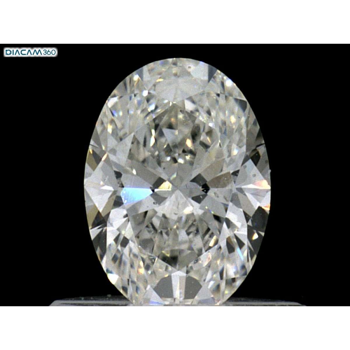 Certified Diamond GIA Carats 0.51 Color H Clarity SI1  -  EX  VG Fluorescence FNT Brown No Green No Milky No EyeClean 100%