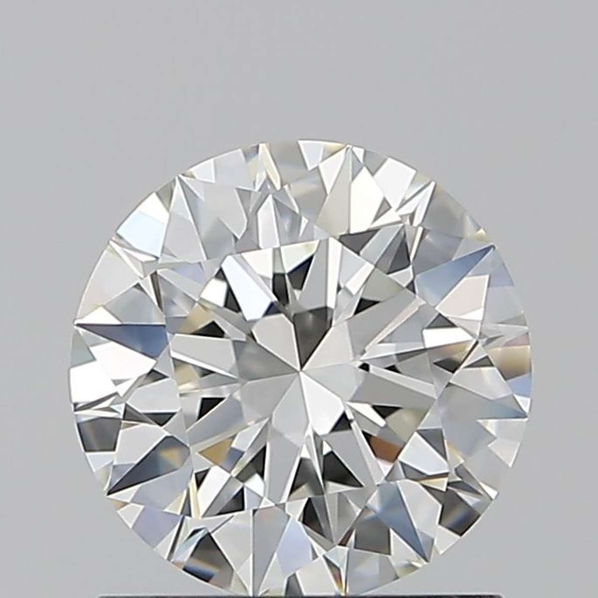 Certified Diamond HRD Carats 1.08 Color G Clarity VVS1  EX  EX  EX Fluorescence NON Brown No Green No Milky No EyeClean 100%