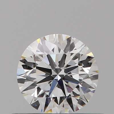 Certified Diamond GIA Carats 0.38 Color D Clarity VVS2  EX  EX  EX Fluorescence MED Brown No Green No Milky No EyeClean 100%