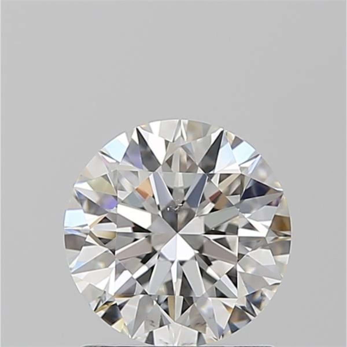 Certified Diamond GIA Carats 1.02 Color H Clarity SI1  EX  EX  EX Fluorescence NON Brown No Milky No EyeClean 100%