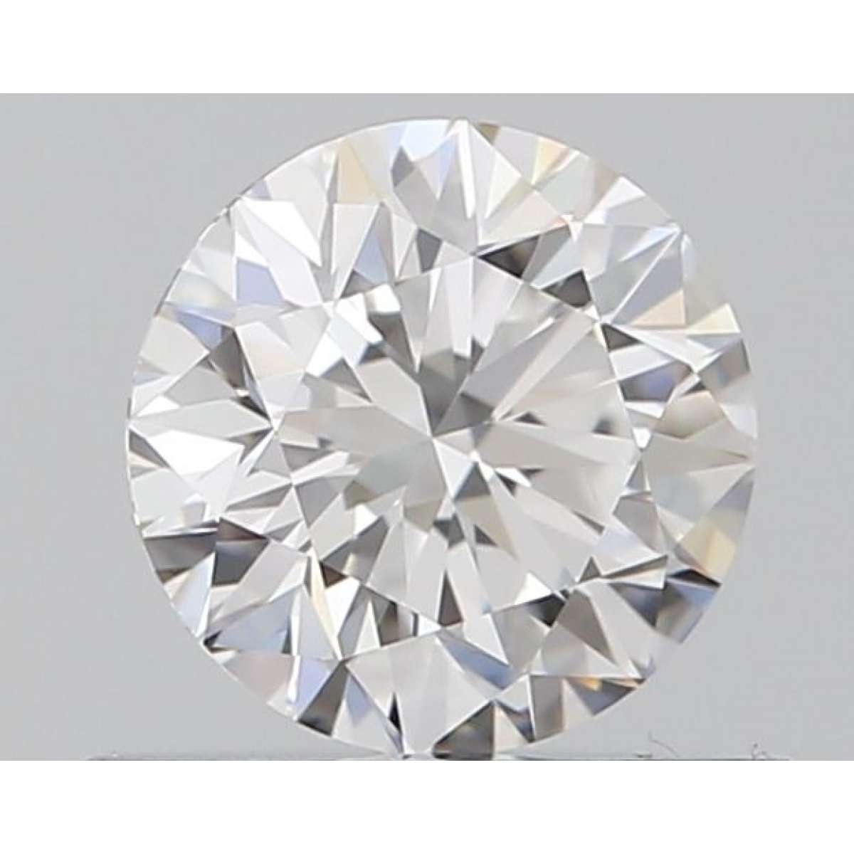 Certified Diamond GIA Carats 0.58 Color E Clarity VVS2  EX  EX  EX Fluorescence FNT Brown No Green No Milky No EyeClean 100%
