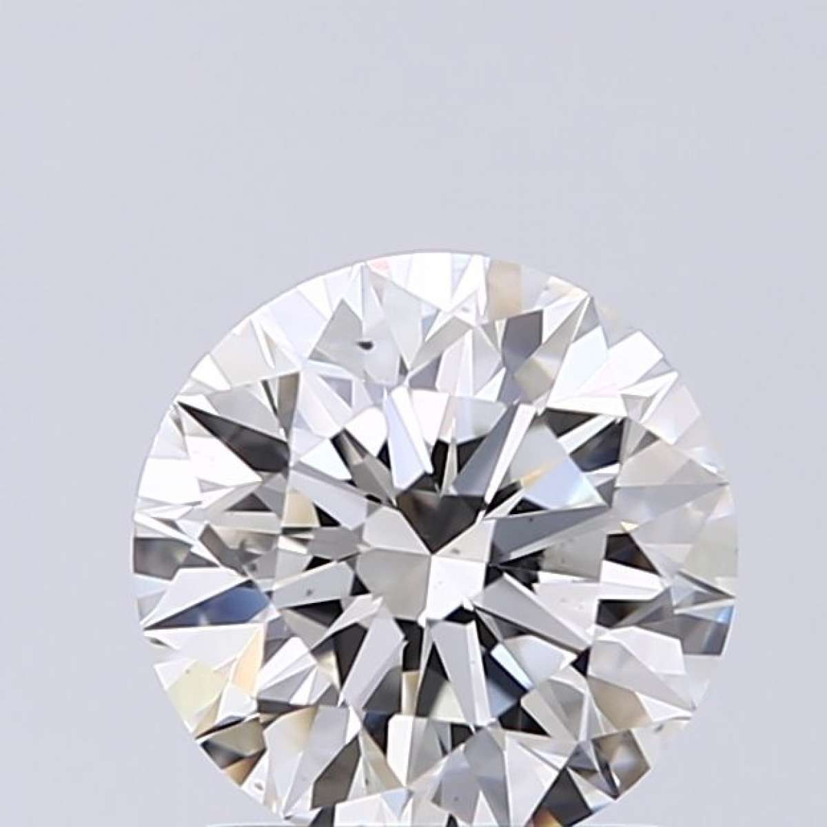 Certified Diamond GIA Carats 1.3 Color H Clarity SI1  EX  EX  EX Fluorescence FNT Brown No Green No Milky No EyeClean 100%