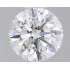 Certified Diamond GIA Carats 1.3 Color F Clarity VS1  EX  EX  EX Fluorescence NON Brown No Milky No EyeClean 100%